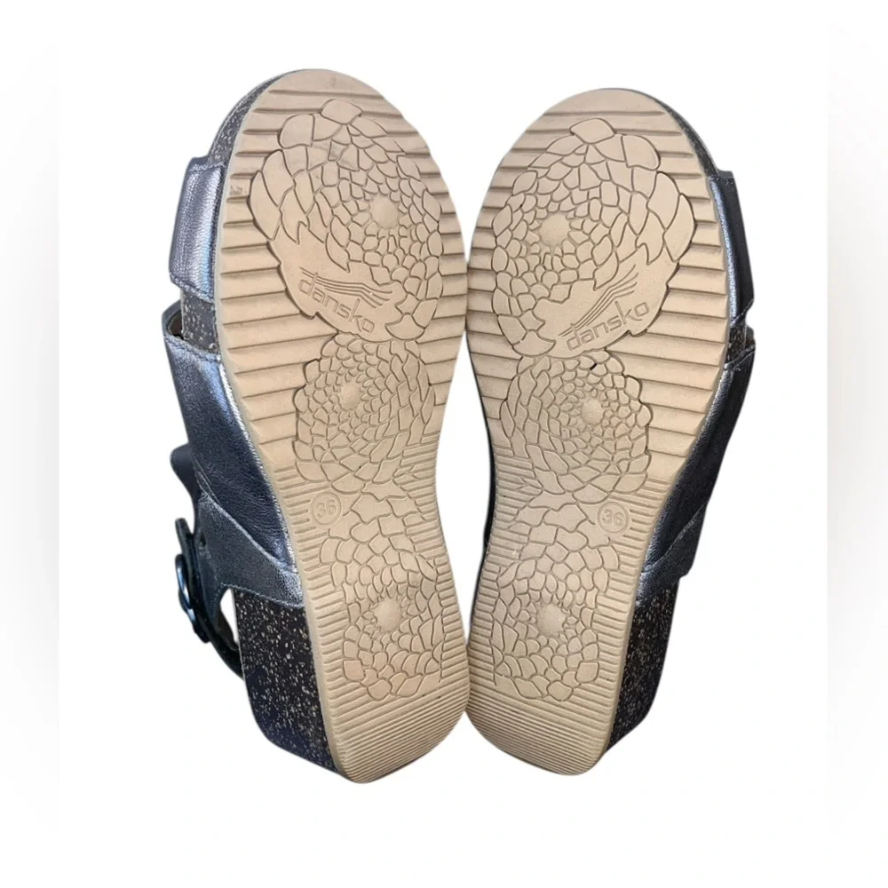 DANSKO Wedge Sandals Size 36 (5.5 - 6) - Picture 5 of 6